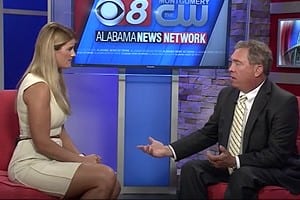 Attorney Mike White Discussing Spinal Cord Injuries On Television